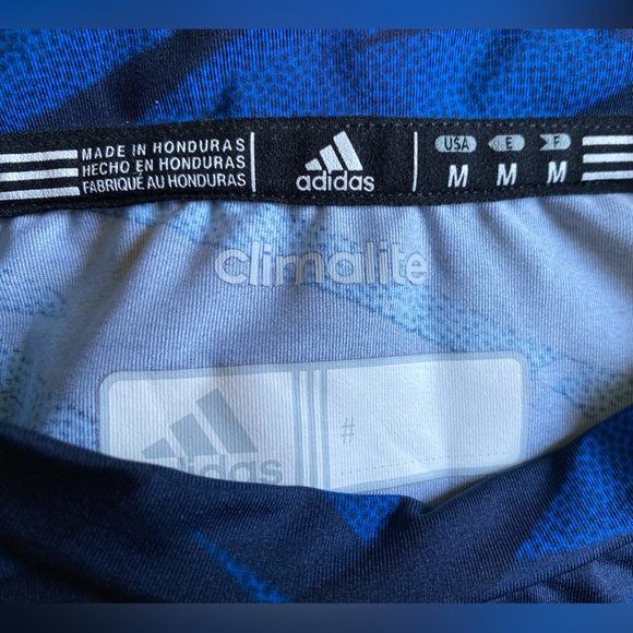 Mens Adidas Notre Dame Climalite Tee - Picture 2 of 5